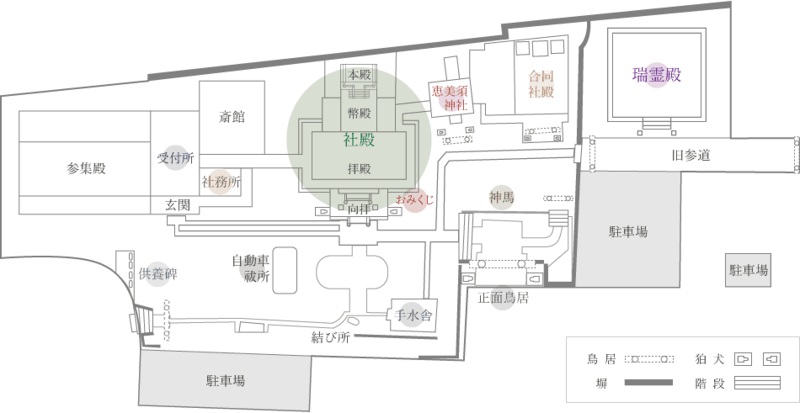 境内案内図